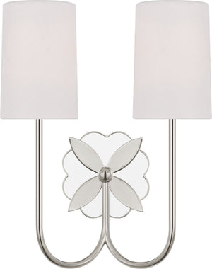 Visual Comfort Studio - KSW1192PN - Two Light Wall Sconce - Spencer - Polished Nickel | Polished Nickel