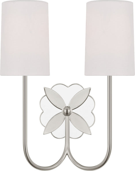 Visual Comfort Studio - KSW1192PN - Two Light Wall Sconce - Spencer - Polished Nickel | Polished Nickel