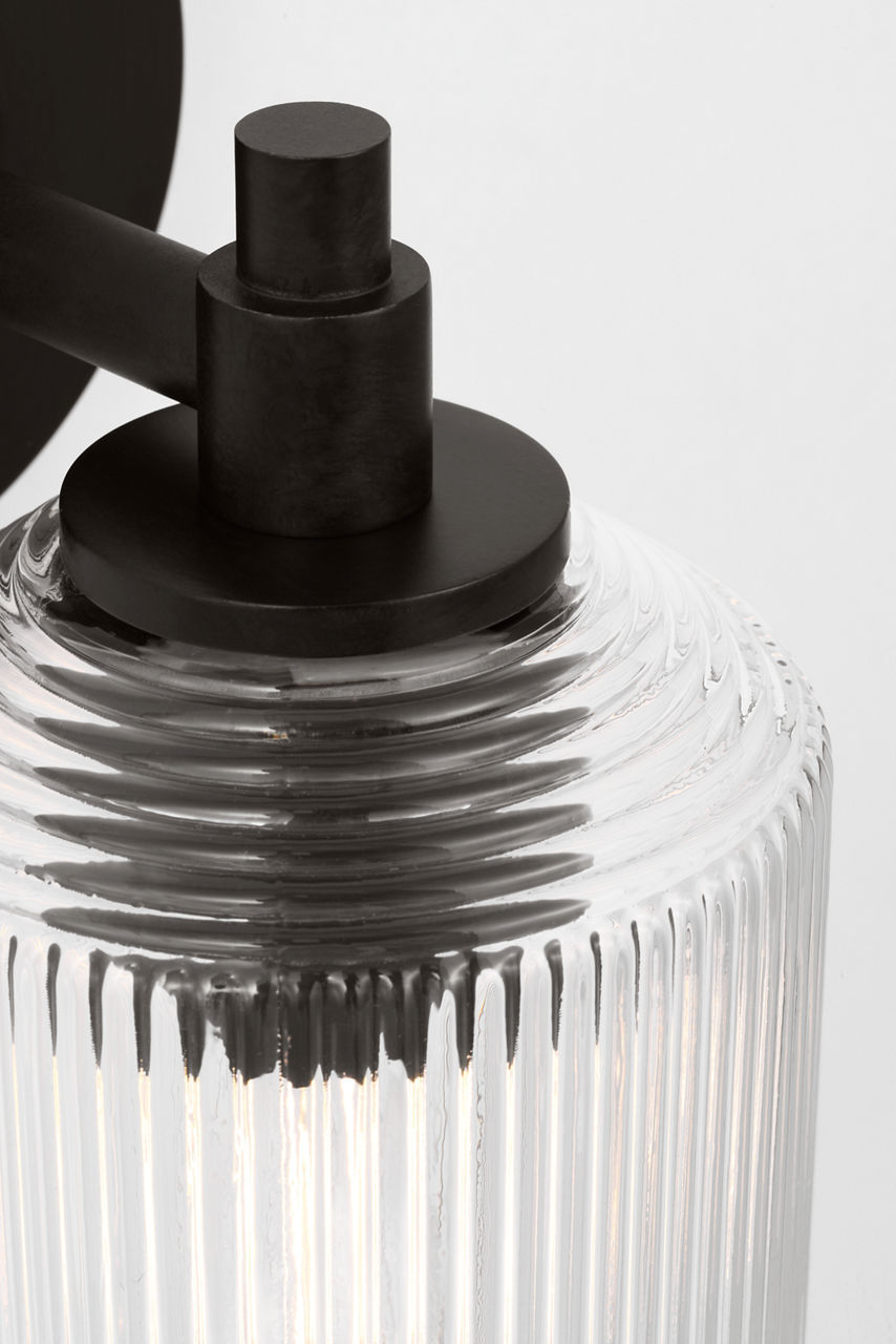 Visual Comfort Studio - CV1091AI - One Light Bath - Barstow - Aged Iron | Aged Iron