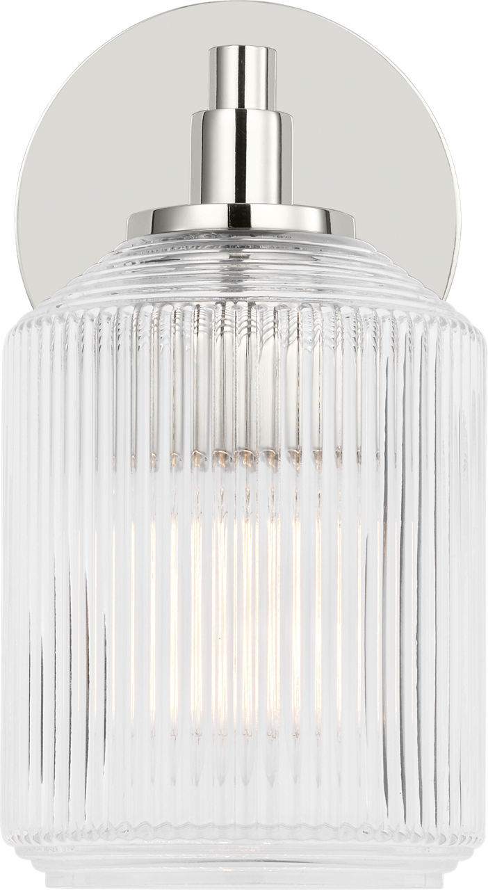 Visual Comfort Studio - CV1091PN - One Light Bath - Barstow - Polished Nickel | Polished Nickel