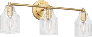 Visual Comfort Studio - AV1013GD - Three Light Bath - Augusta - Gild | Gild