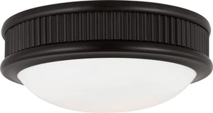 Visual Comfort Studio - PCF1011AI - LED Flush Mount - Ritz - Aged Iron | Aged Iron