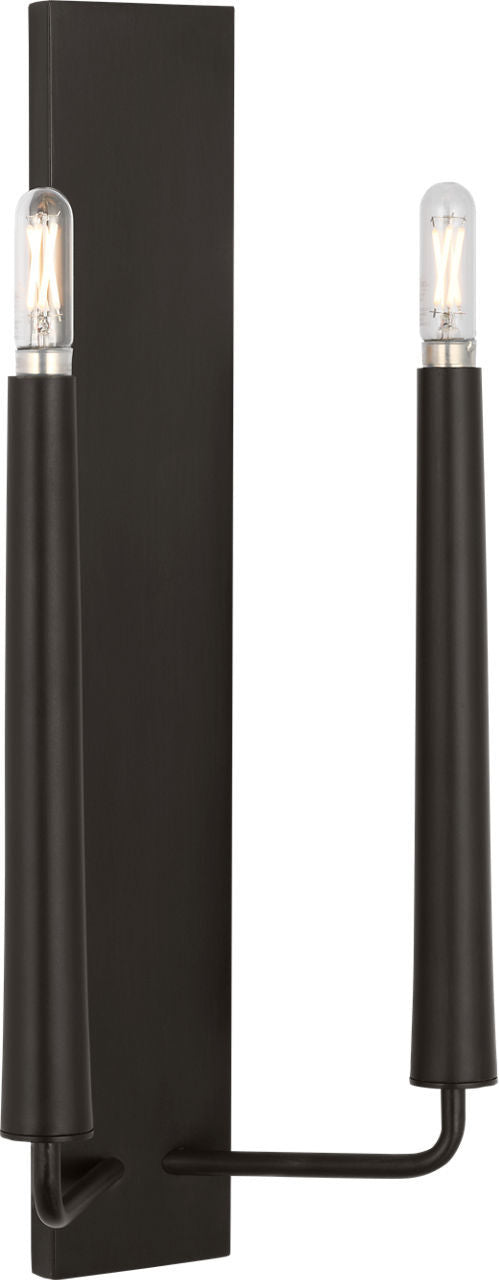 Visual Comfort Studio - EW1252AI - Two Light Wall Sconce - Lois - Aged Iron | Aged Iron