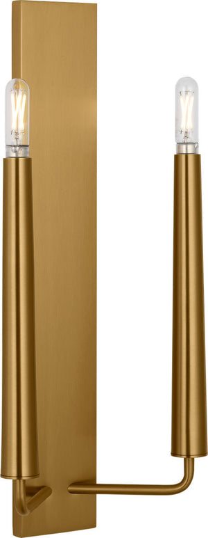 Visual Comfort Studio - EW1252BBS - Two Light Wall Sconce - Lois - Burnished Brass | Burnished Brass