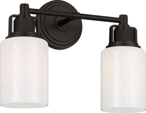 Visual Comfort Studio - CV1112AI - Two Light Bath - Ashford - Aged Iron | Aged Iron