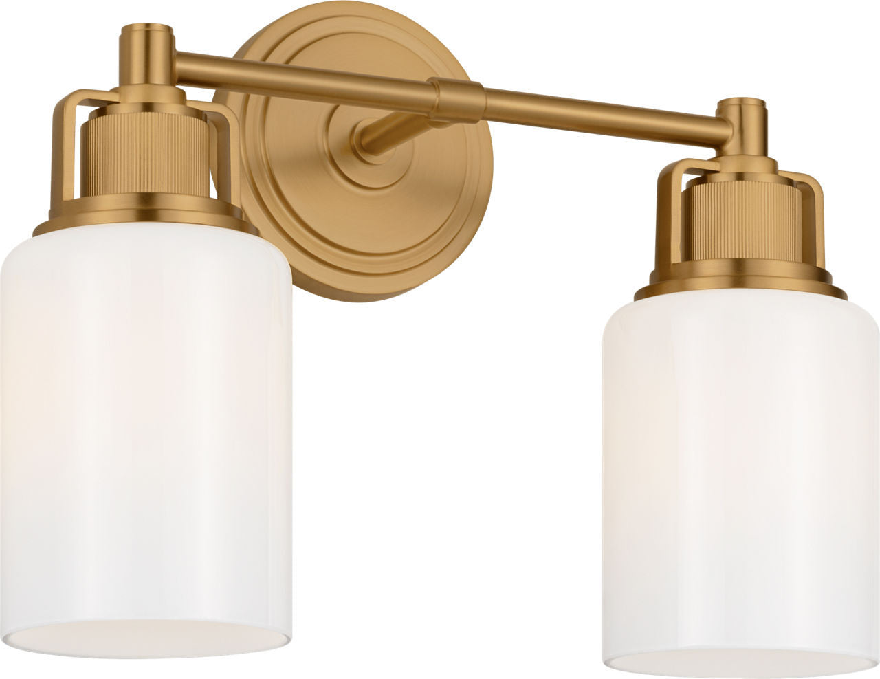 Visual Comfort Studio - CV1112BBS - Two Light Bath - Ashford - Burnished Brass | Burnished Brass