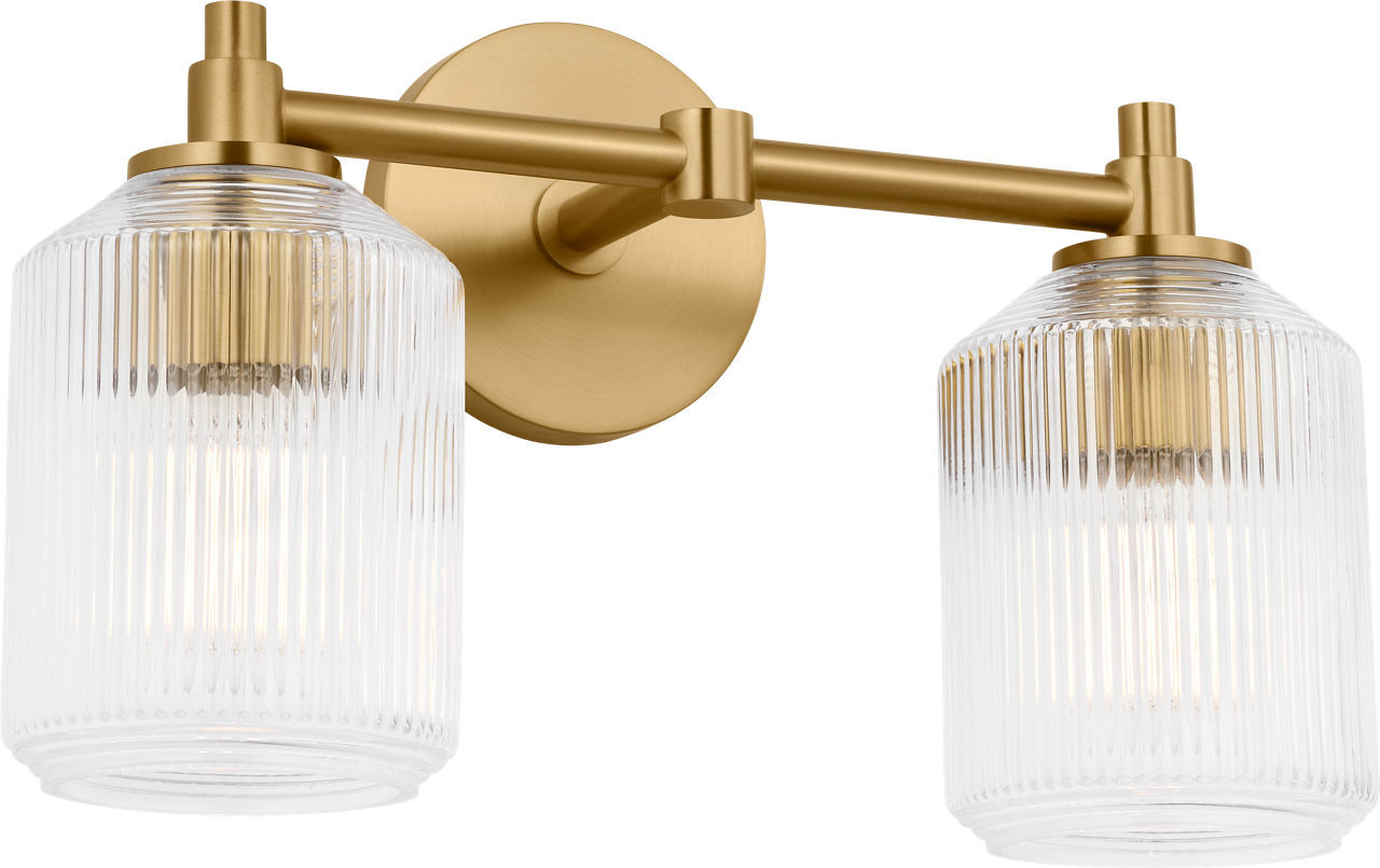 Visual Comfort Studio - CV1092BBS - Two Light Bath - Barstow - Burnished Brass | Burnished Brass