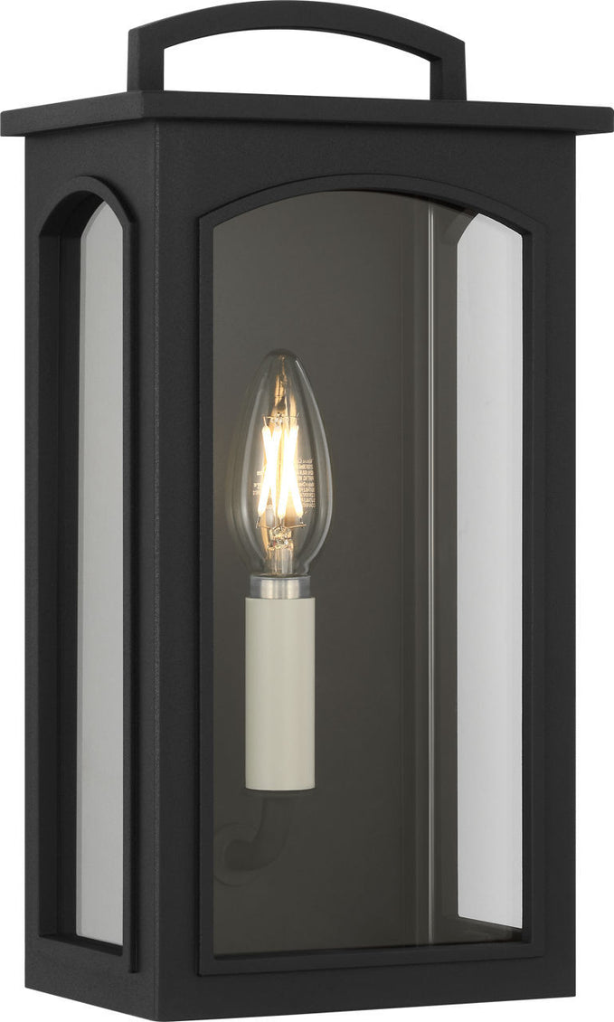 Visual Comfort Studio - CO1551TXB - One Light Wall Lantern - Modesto - Textured Black | Textured Black