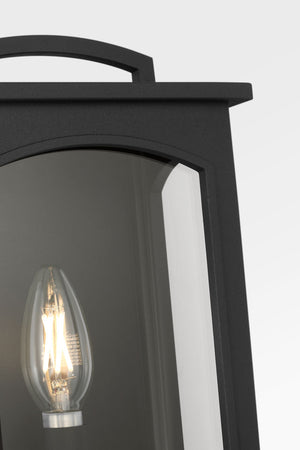 Visual Comfort Studio - CO1551TXB - One Light Wall Lantern - Modesto - Textured Black | Textured Black
