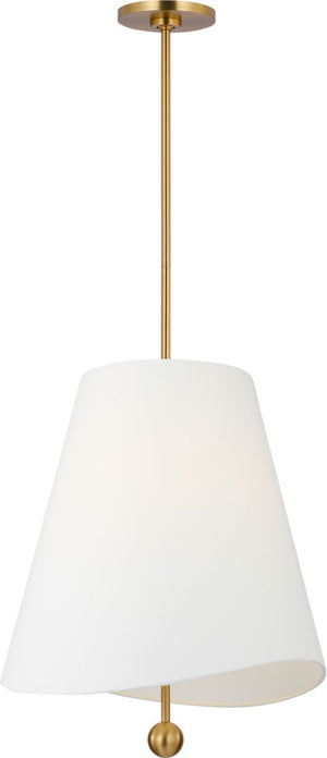 Visual Comfort Studio - KSP1213BBS - Three Light Hanging Shade - Beauvoir - Burnished Brass | Burnished Brass