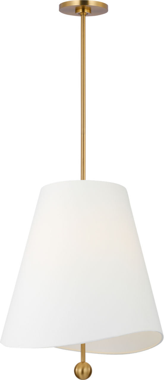 Visual Comfort Studio - KSP1213BBS - Three Light Hanging Shade - Beauvoir - Burnished Brass | Burnished Brass