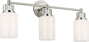 Visual Comfort Studio - CV1113PN - Three Light Bath - Ashford - Polished Nickel | Polished Nickel