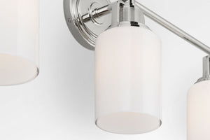 Visual Comfort Studio - CV1113PN - Three Light Bath - Ashford - Polished Nickel | Polished Nickel