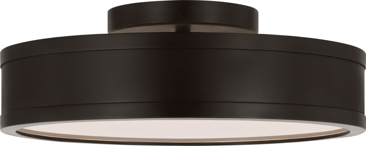 Visual Comfort Studio - PCF1051AI - LED Semi Flush Mount - Dupont - Aged Iron | Aged Iron