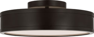 Visual Comfort Studio - PCF1051AI - LED Semi Flush Mount - Dupont - Aged Iron | Aged Iron