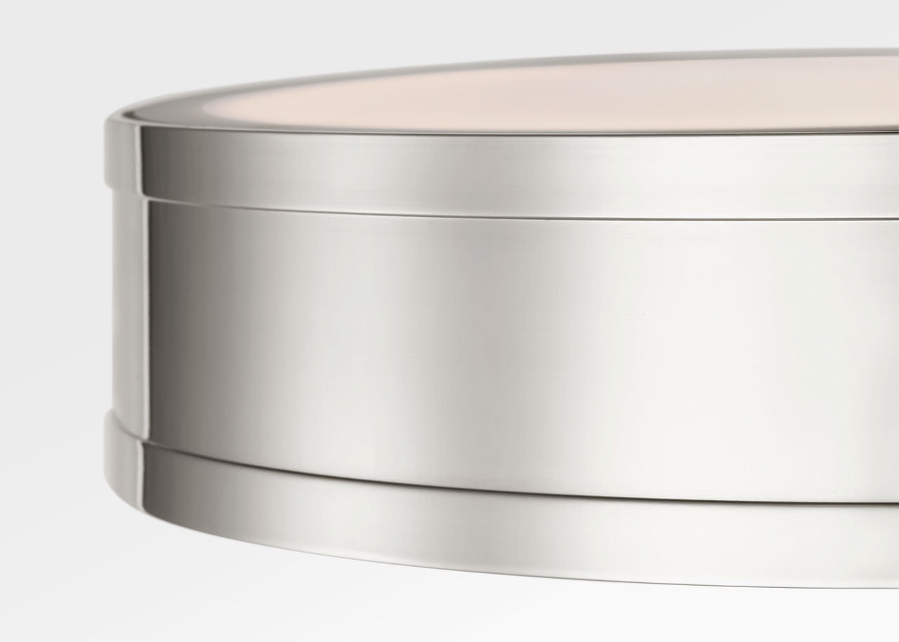 Visual Comfort Studio - PCF1051PN - LED Semi Flush Mount - Dupont - Polished Nickel | Polished Nickel