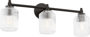 Visual Comfort Studio - CV1093AI - Three Light Bath - Barstow - Aged Iron | Aged Iron