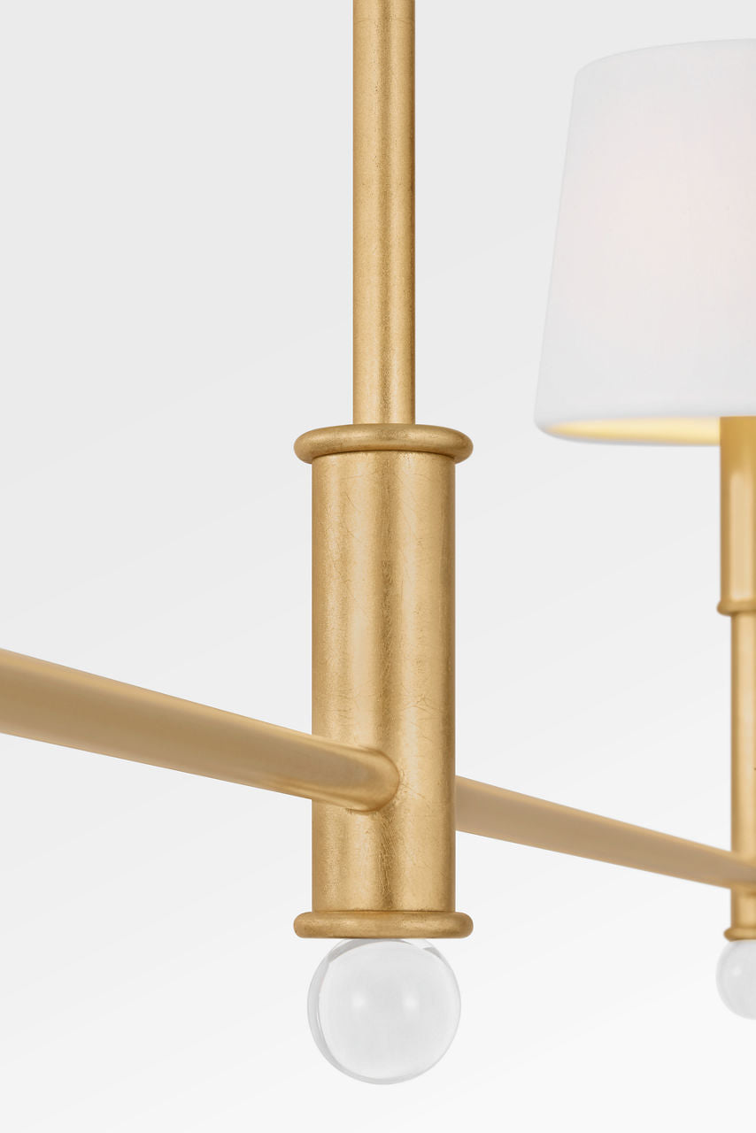 Visual Comfort Studio - AC1182GD - Two Light Linear Chandelier - Greard - Gild | Gild