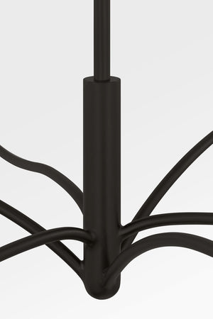 Visual Comfort Studio - AC1226AI - Six Light Chandelier - Chatsworth - Aged Iron | Aged Iron