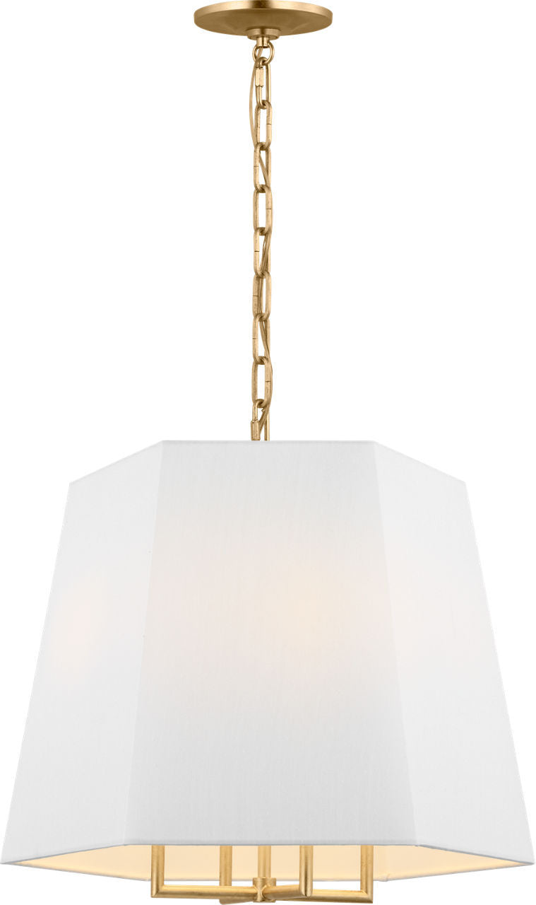 Visual Comfort Studio - PCP1024GD - Four Light Hanging Shade - Lille - Gild | Gild