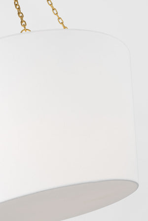 Visual Comfort Studio - PCP1033GD - Three Light Hanging Shade - Herve - Gild | Gild