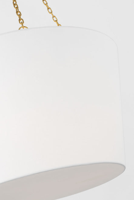 Visual Comfort Studio - PCP1033GD - Three Light Hanging Shade - Herve - Gild | Gild