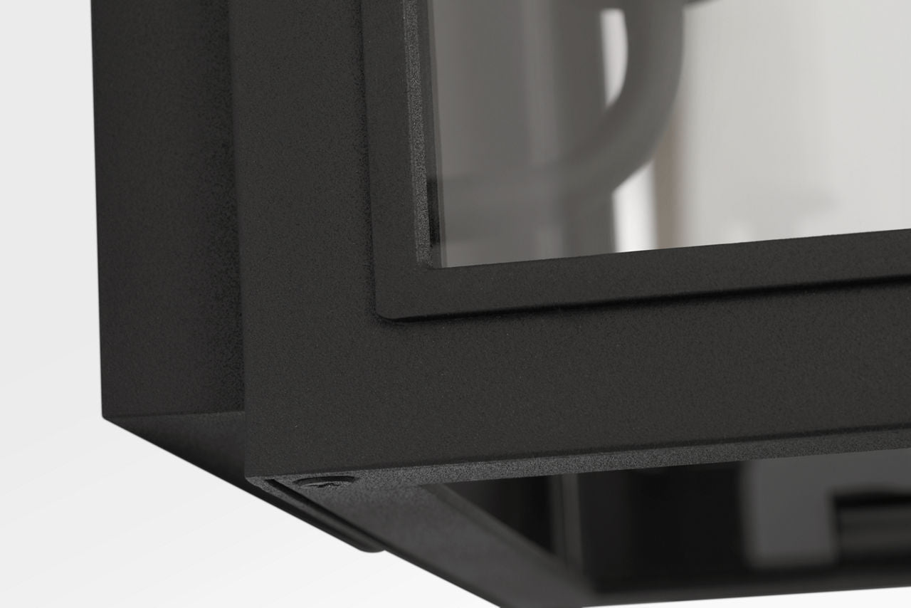 Visual Comfort Studio - CO1561TXB - One Light Wall Lantern - Modesto - Textured Black | Textured Black