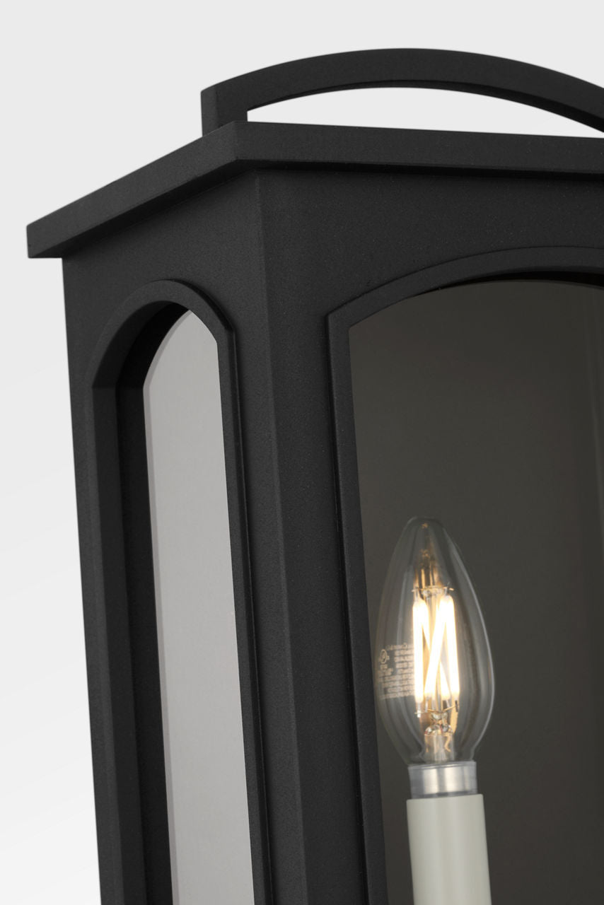 Visual Comfort Studio - CO1561TXB - One Light Wall Lantern - Modesto - Textured Black | Textured Black
