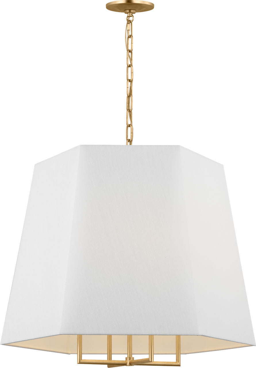 Visual Comfort Studio - PCP1004GD - Four Light Hanging Shade - Lille - Gild | Gild