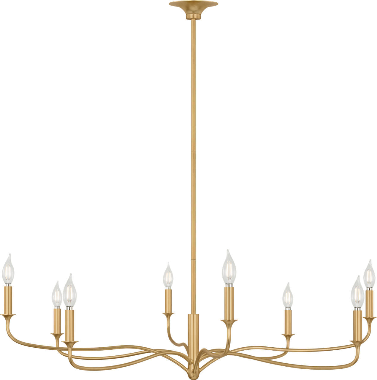 Visual Comfort Studio - AC1218GD - Eight Light Chandelier - Chatsworth - Gild | Gild