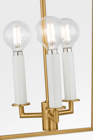 Visual Comfort Studio - KSC1183BBS - Three Light Lantern - Carlyle - Burnished Brass | Burnished Brass