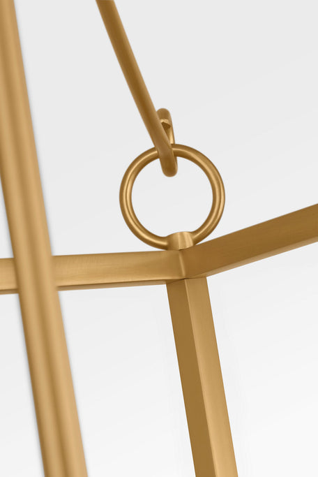 Visual Comfort Studio - KSC1183BBS - Three Light Lantern - Carlyle - Burnished Brass | Burnished Brass