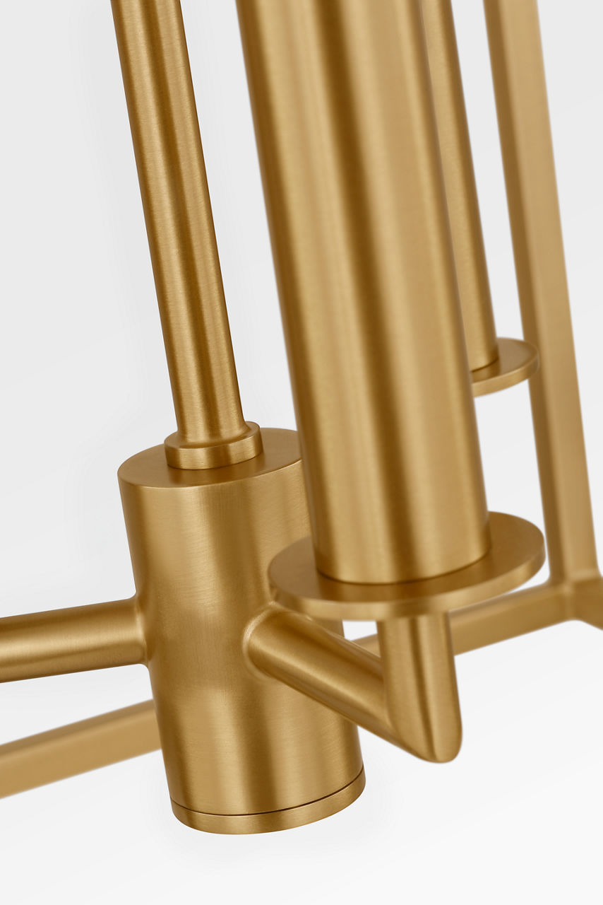 Visual Comfort Studio - KSC1183BBS - Three Light Lantern - Carlyle - Burnished Brass | Burnished Brass