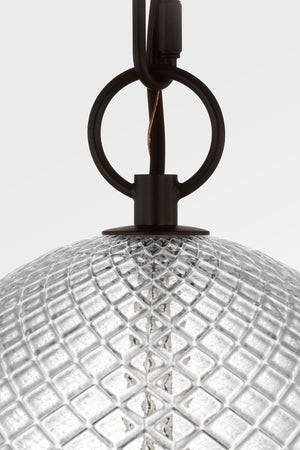Visual Comfort Studio - AP1291AI - One Light Pendant - Lucinda - Aged Iron | Aged Iron
