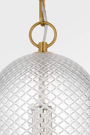 Visual Comfort Studio - AP1291BBS - One Light Pendant - Lucinda - Burnished Brass | Burnished Brass