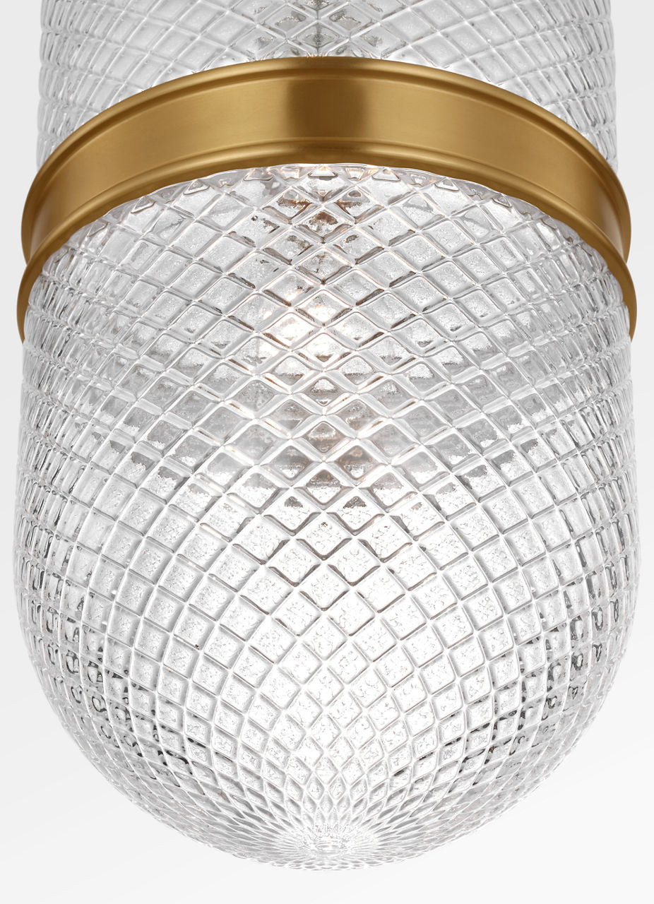Visual Comfort Studio - AP1291BBS - One Light Pendant - Lucinda - Burnished Brass | Burnished Brass