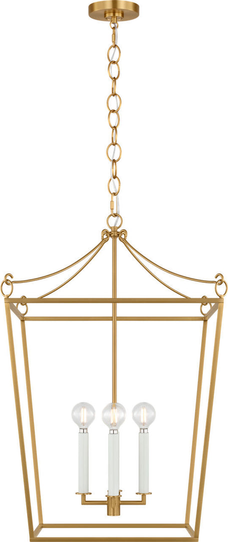 Visual Comfort Studio - KSC1174BBS - Four Light Lantern - Carlyle - Burnished Brass | Burnished Brass