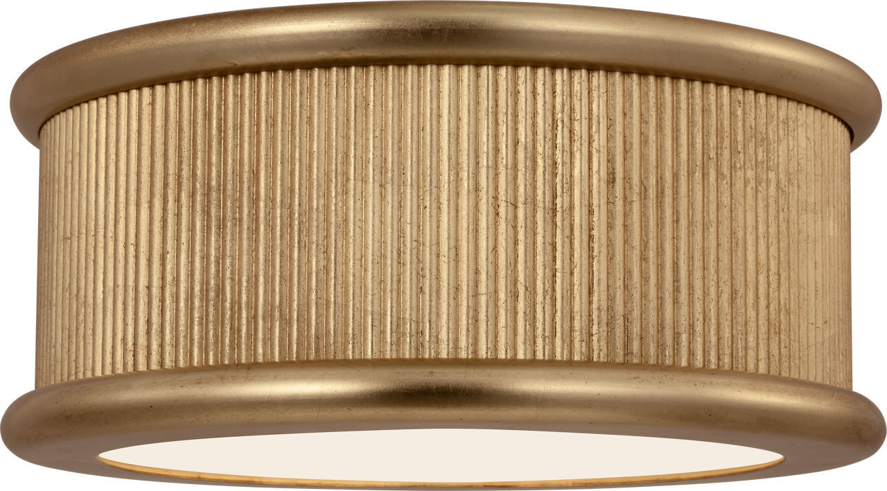 Visual Comfort Studio - PCF1033GD - Three Light Flush Mount - Ritz - Gild | Gild