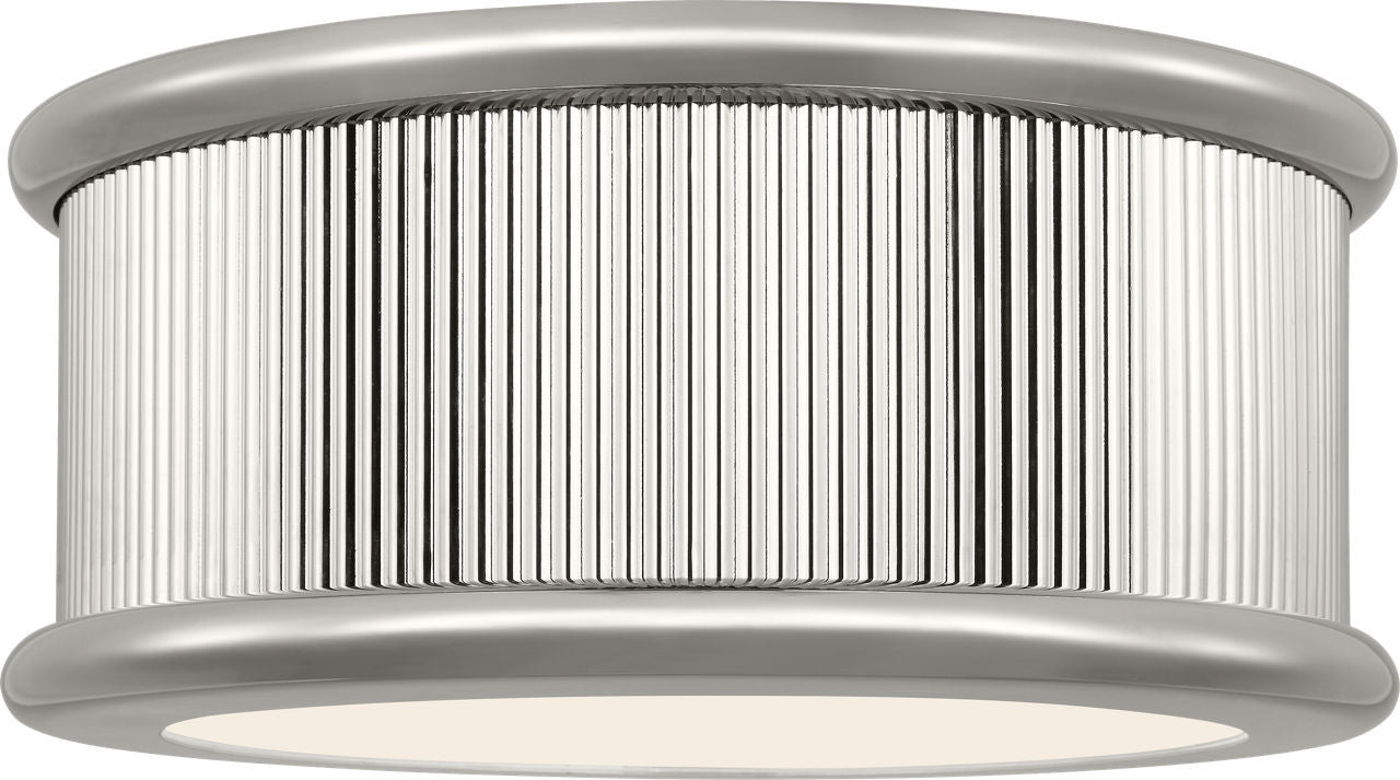 Visual Comfort Studio - PCF1033PN - Three Light Flush Mount - Ritz - Polished Nickel | Polished Nickel