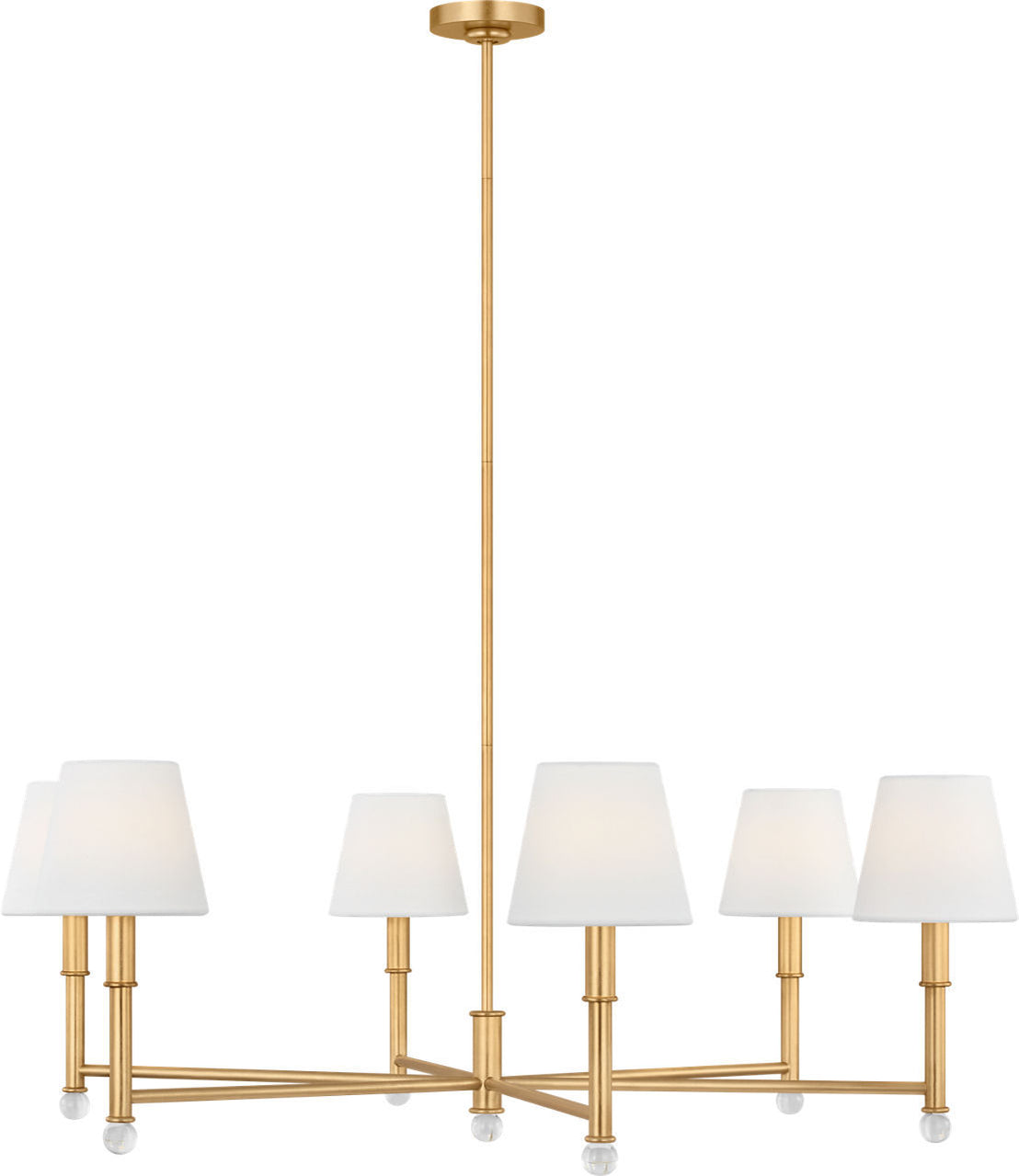 Visual Comfort Studio - AC1206GD - Six Light Chandelier - Greard - Gild | Gild