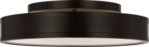 Visual Comfort Studio - PCF1041AI - LED Semi Flush Mount - Dupont - Aged Iron | Aged Iron
