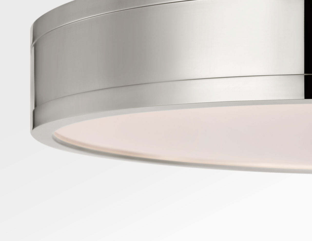 Visual Comfort Studio - PCF1041PN - LED Semi Flush Mount - Dupont - Polished Nickel | Polished Nickel