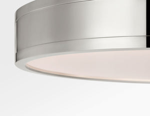 Visual Comfort Studio - PCF1041PN - LED Semi Flush Mount - Dupont - Polished Nickel | Polished Nickel