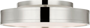 Visual Comfort Studio - PCF1041PN - LED Semi Flush Mount - Dupont - Polished Nickel | Polished Nickel