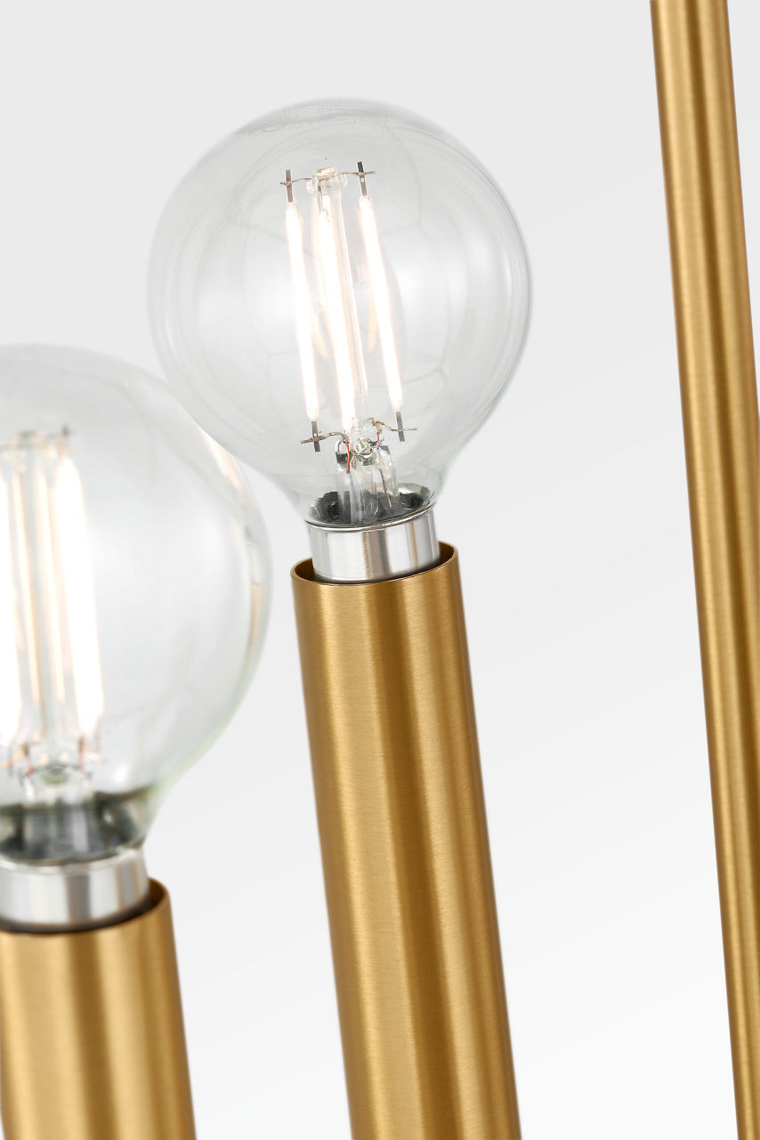 Visual Comfort Studio - KSC1194BBS - Four Light Lantern - Carlyle - Burnished Brass | Burnished Brass