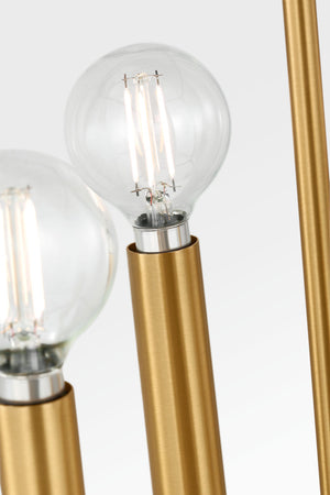 Visual Comfort Studio - KSC1194BBS - Four Light Lantern - Carlyle - Burnished Brass | Burnished Brass