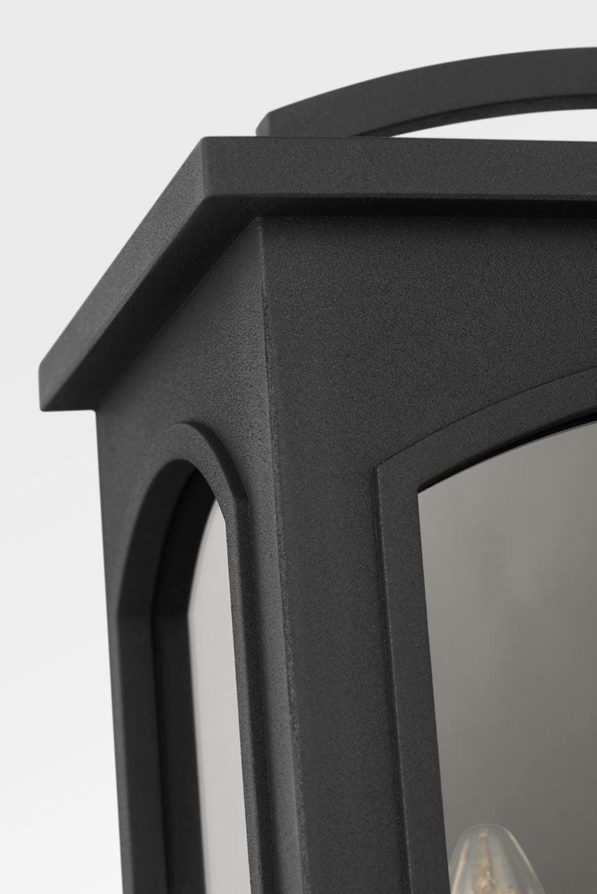 Visual Comfort Studio - CO1542TXB - Two Light Wall Lantern - Modesto - Textured Black | Textured Black