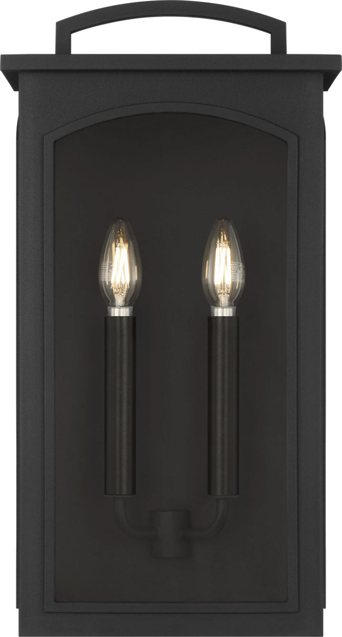 Visual Comfort Studio - CO1542TXB - Two Light Wall Lantern - Modesto - Textured Black | Textured Black