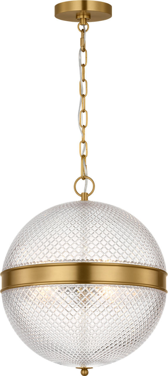 Visual Comfort Studio - AP1303BBS - Three Light Pendant - Lucinda - Burnished Brass | Burnished Brass