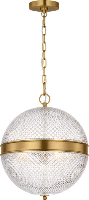 Visual Comfort Studio - AP1303BBS - Three Light Pendant - Lucinda - Burnished Brass | Burnished Brass